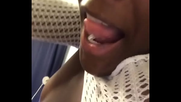 Getting my cock polished by white boy