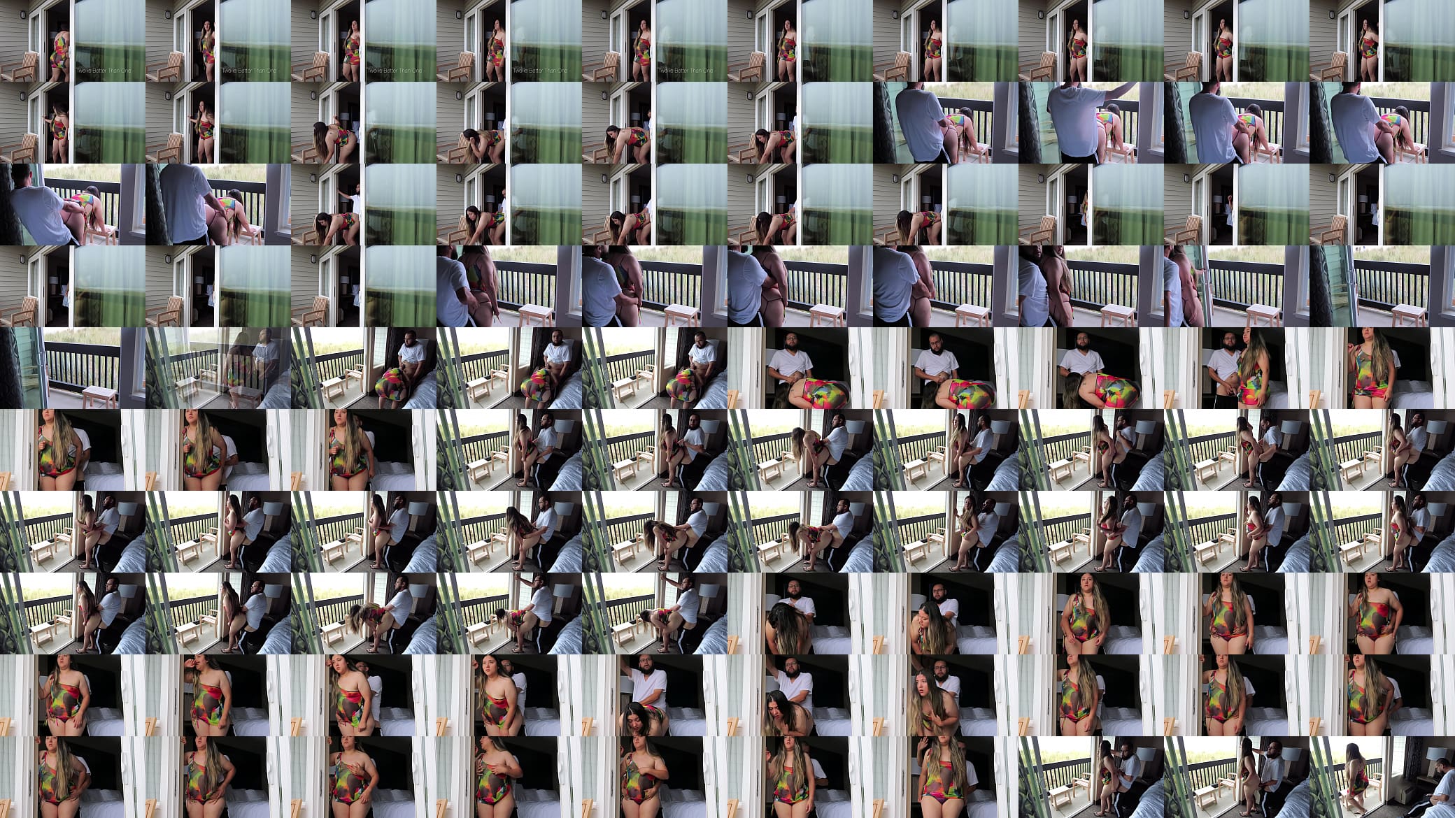 Getting caught fucking in the balcony!! (Beach view) 预览图