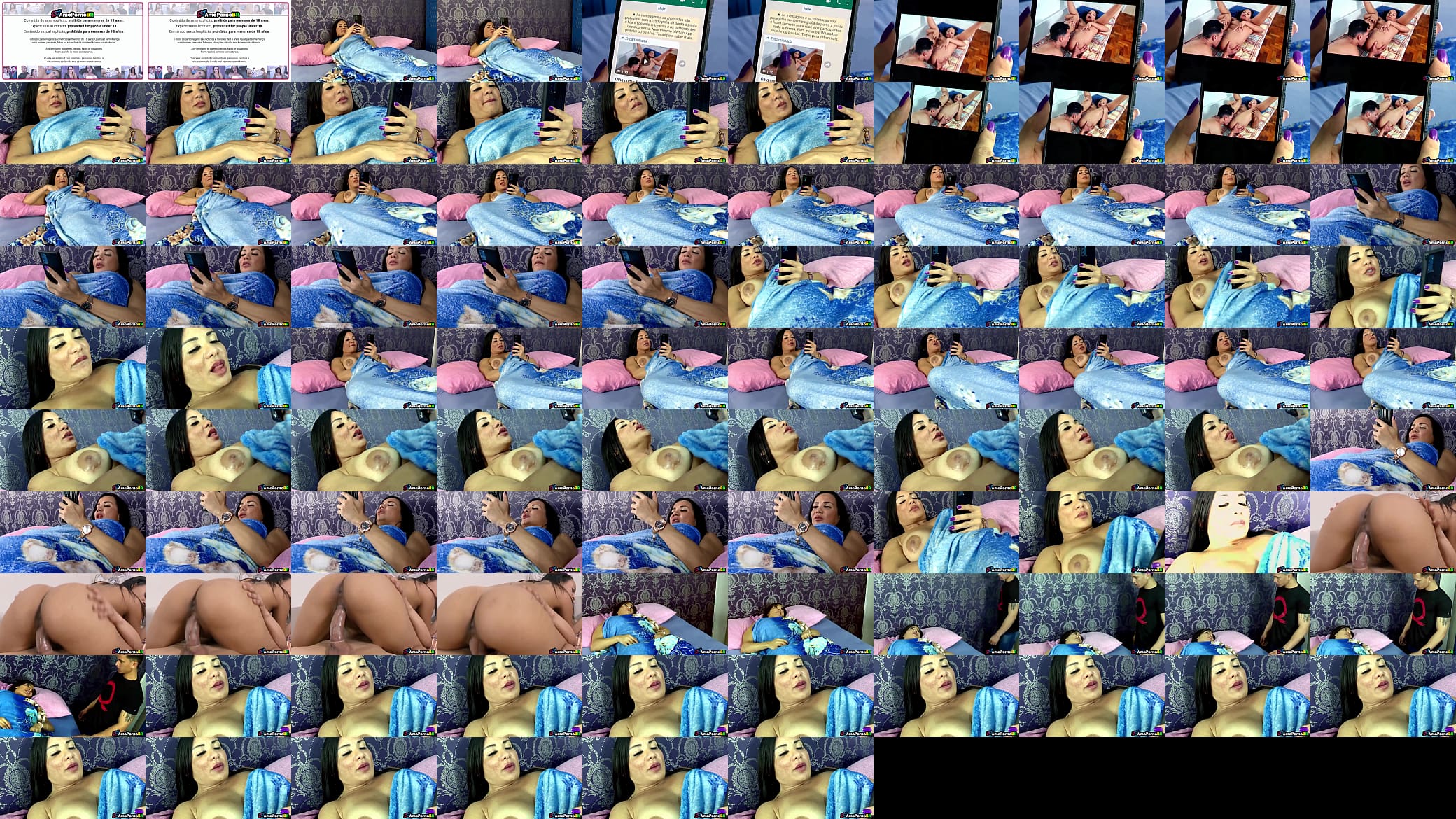 Segredos familiares, Sem sexo h&aacute; anos, madrasta ciumenta espia as transas do enteado e sua namorada no celular dele 预览图