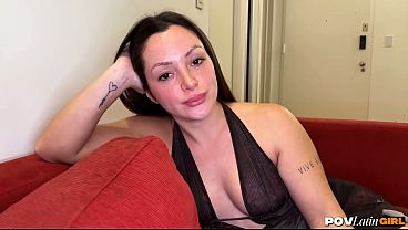 My STEPSISTER Argentina Luchibbok is a beautiful blonde petite who fucks her STEPBROTHER - POVLatinGirl