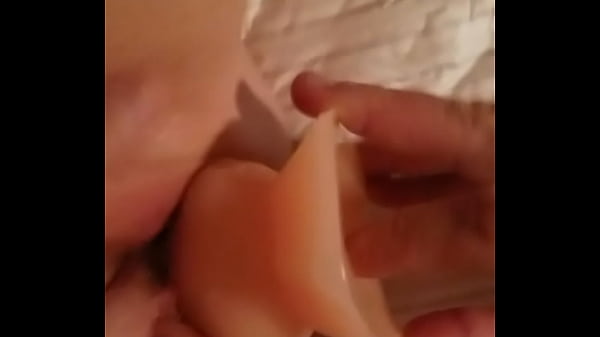 thumb fun with dildos