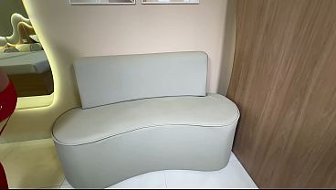 Hairy BBW pussy worship with a happy ending