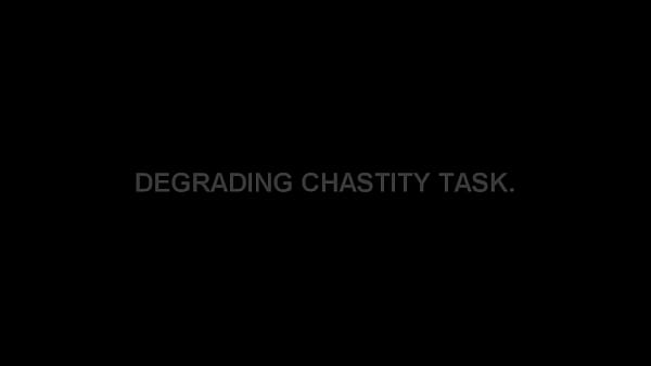thumb degrading chast ity task