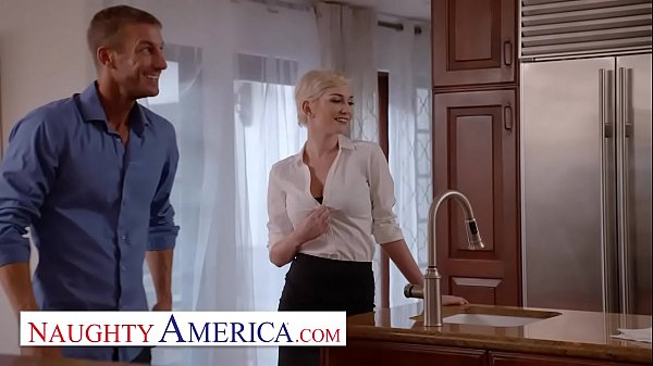 Naughty America - Your personal deep fuck realtor Skye Blue