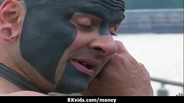 Sexy wild chick gets paid to fuck 5