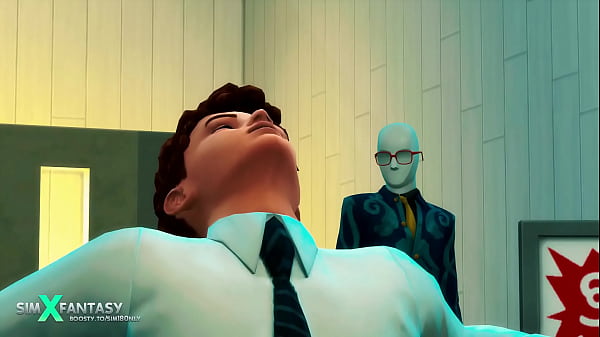 Seduced a rich man in a store and gave anal - 3D Animation