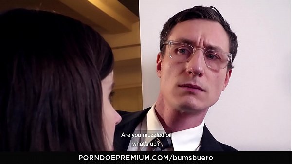 BUMS BUERO -  German blowjob, 69 and wild fuck with hot secretary