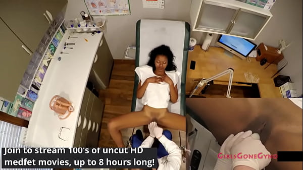 Ebony Student Hottie Nikki Star's Gyno Exam Caught On Spy Cam By Doctor Tampa & Nurse Lilly Lyle @ GirlsGoneGyno! - Tampa University Physical Reup