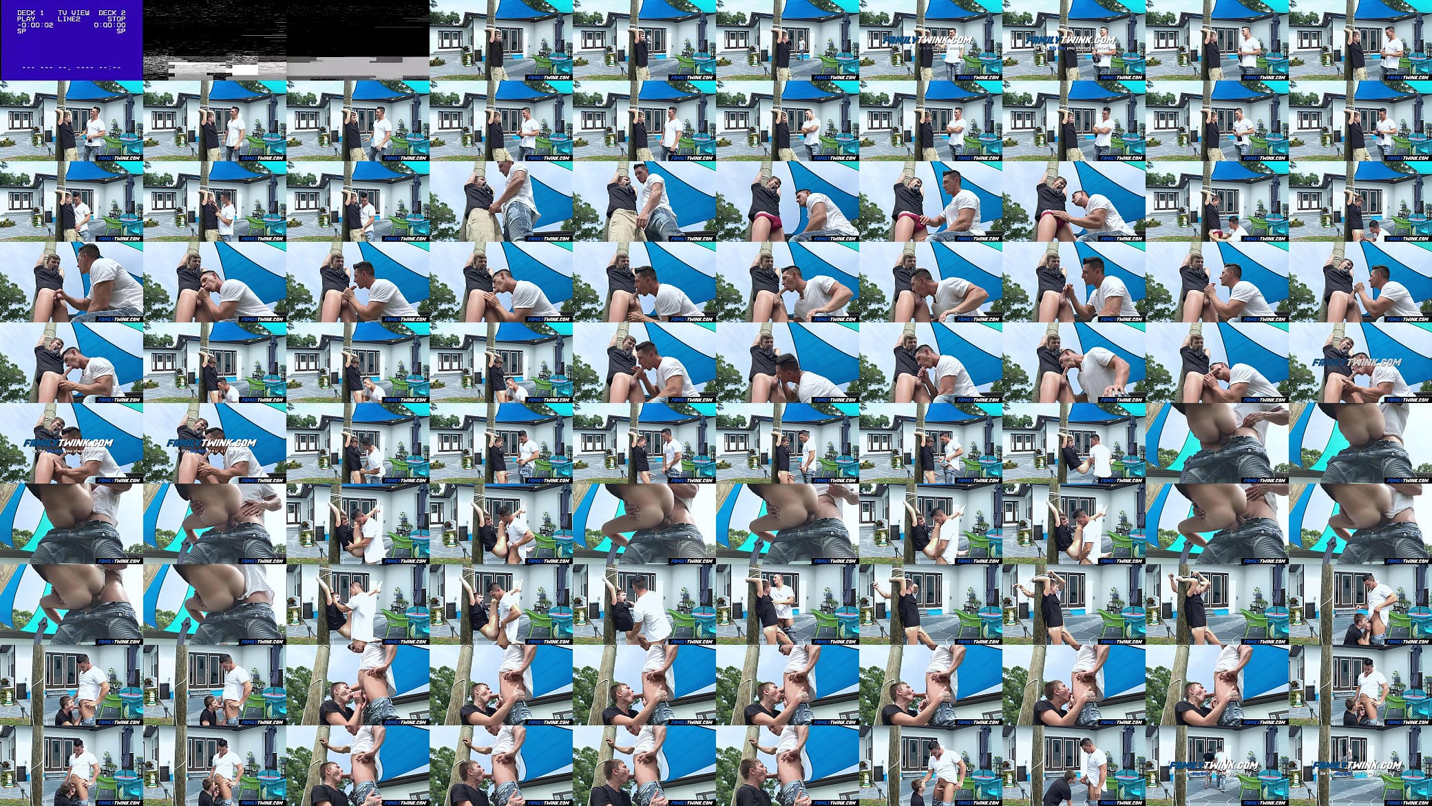 FamilyTwink - Gay Uncle Perverts his Little Nephew on a Public Pole 预览图