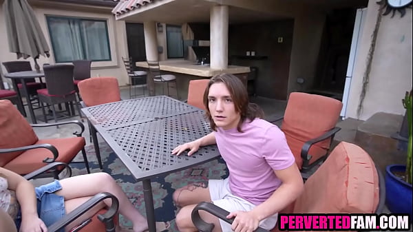 Backyard sex with stepsister