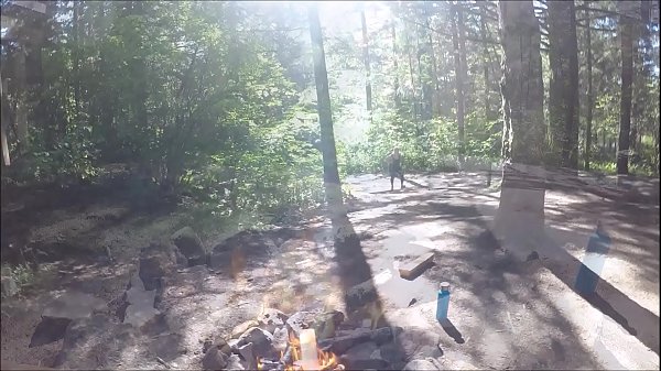Lost Hiker Girl Gets Fucked And Takes Anal Creampie