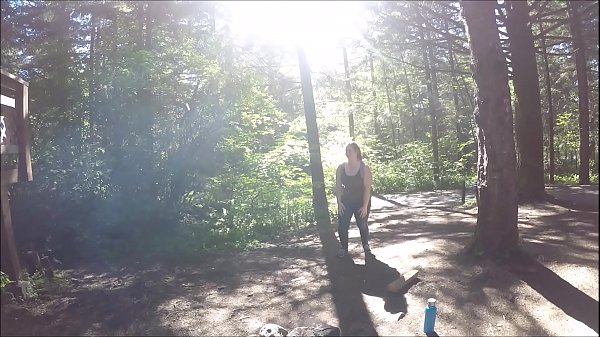 Lost Hiker Girl Gets Fucked And Takes Anal Creampie