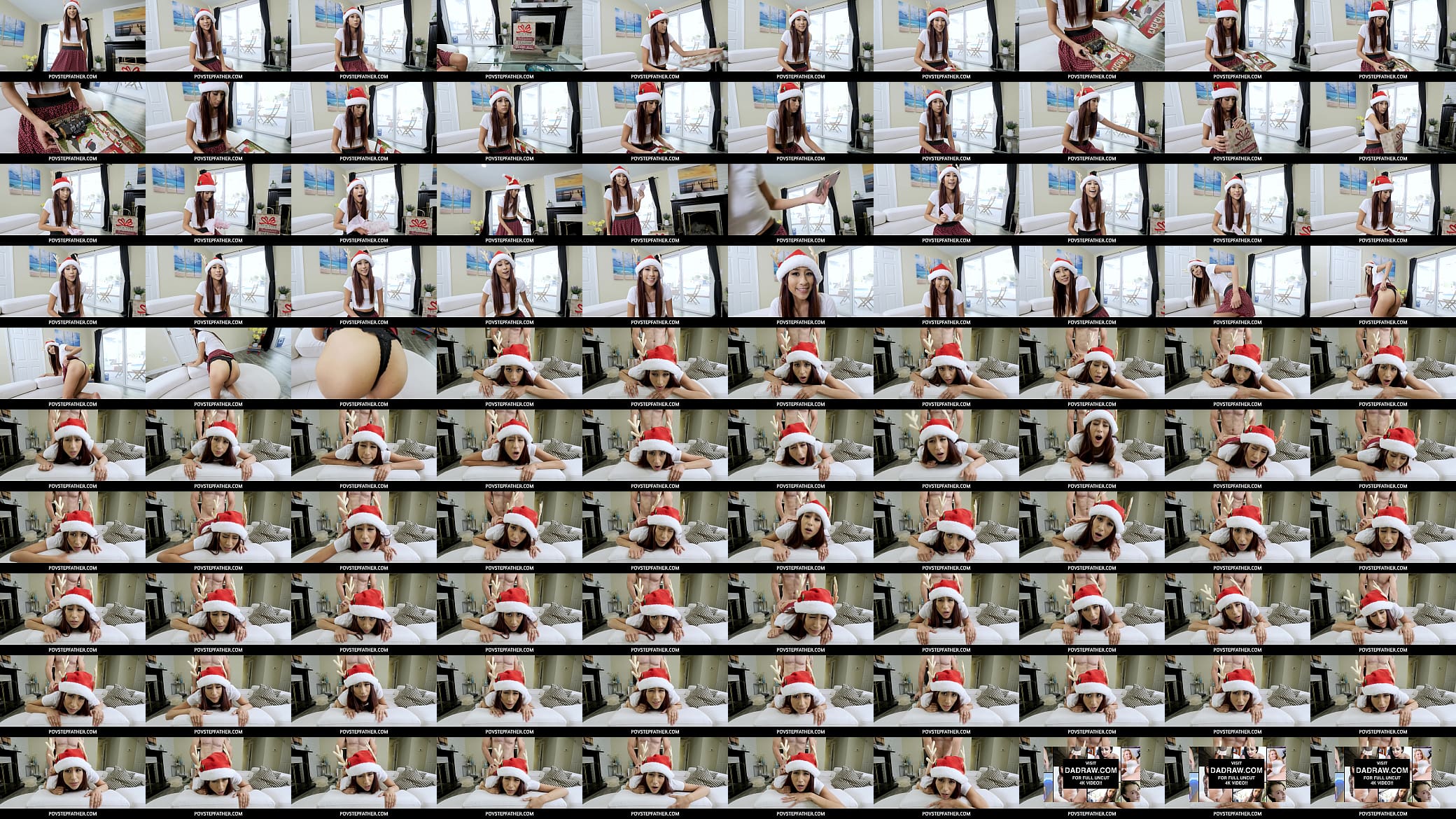 PovStepfather  -  Tiny Latina Teen Step On Christmas Morning POV - Vanessa Vox, Filthy Rich 预览图