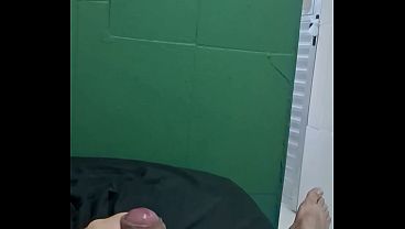 Showing off its cock, which is enjoying a delicious orgasm, waiting for you to milk it dry.