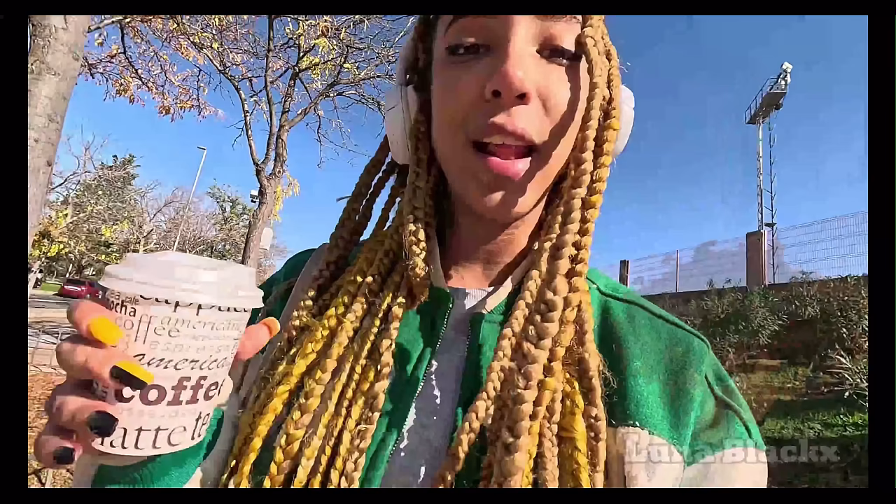 I Meet a Guy on the Street and he Destroys my Pussy and Makes me Drink his Cum - Luna Blackx