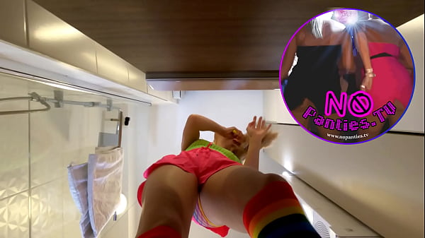 Teasing brat makes dumb guy pose nude - Brooklyn Chase