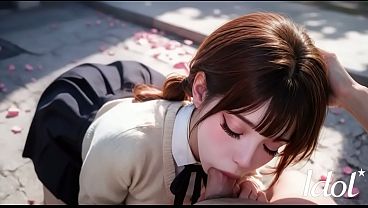 Sexy Korean girl gets fucked before the graduation ceremony [AI] 2 min