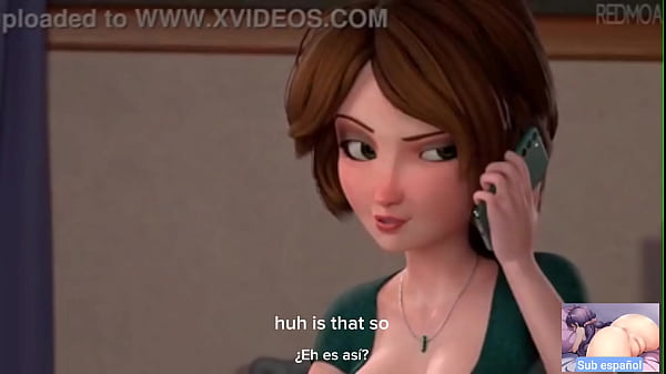 Aunt Cass fulfilling fantasies (Spanish - English sub)