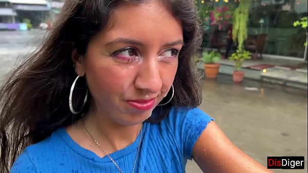 Download Video - Step sister lost the game and had to go outside with cum on her face - Cumwalk