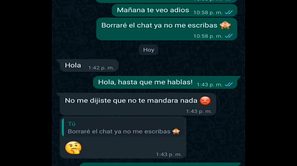 MY FRIEND IN MINI SHORTS GETS HOT ON THE WHATSAPP CHAT