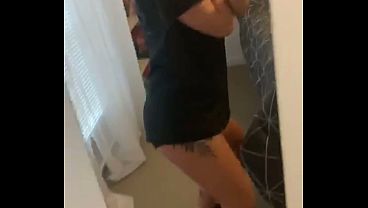Skinny Teen Dances Naked While Playing with Her Pussy
