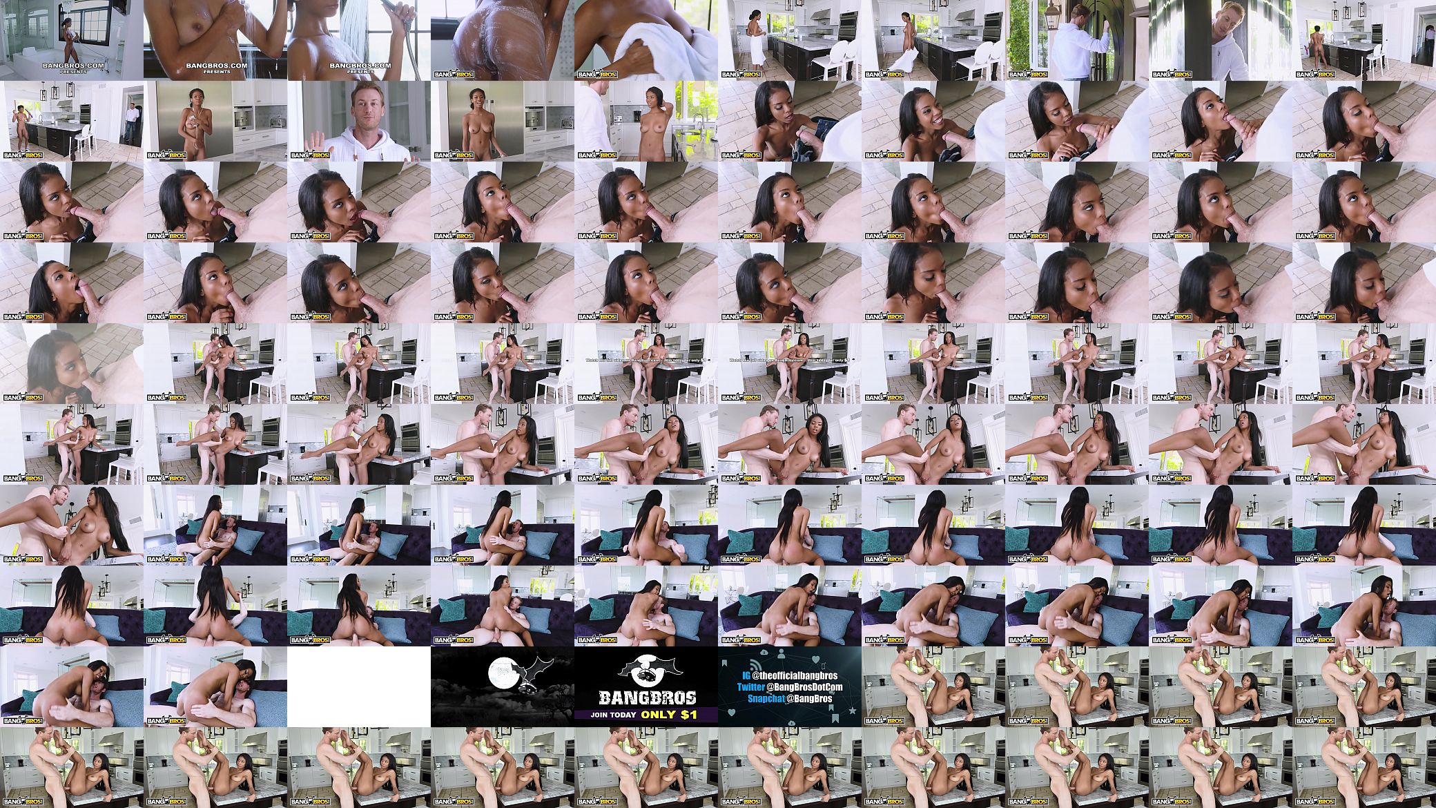 BANGBROS - Sultry Nia Nacci Gets Cleaned and Fucked By Ryan Mclane 预览图