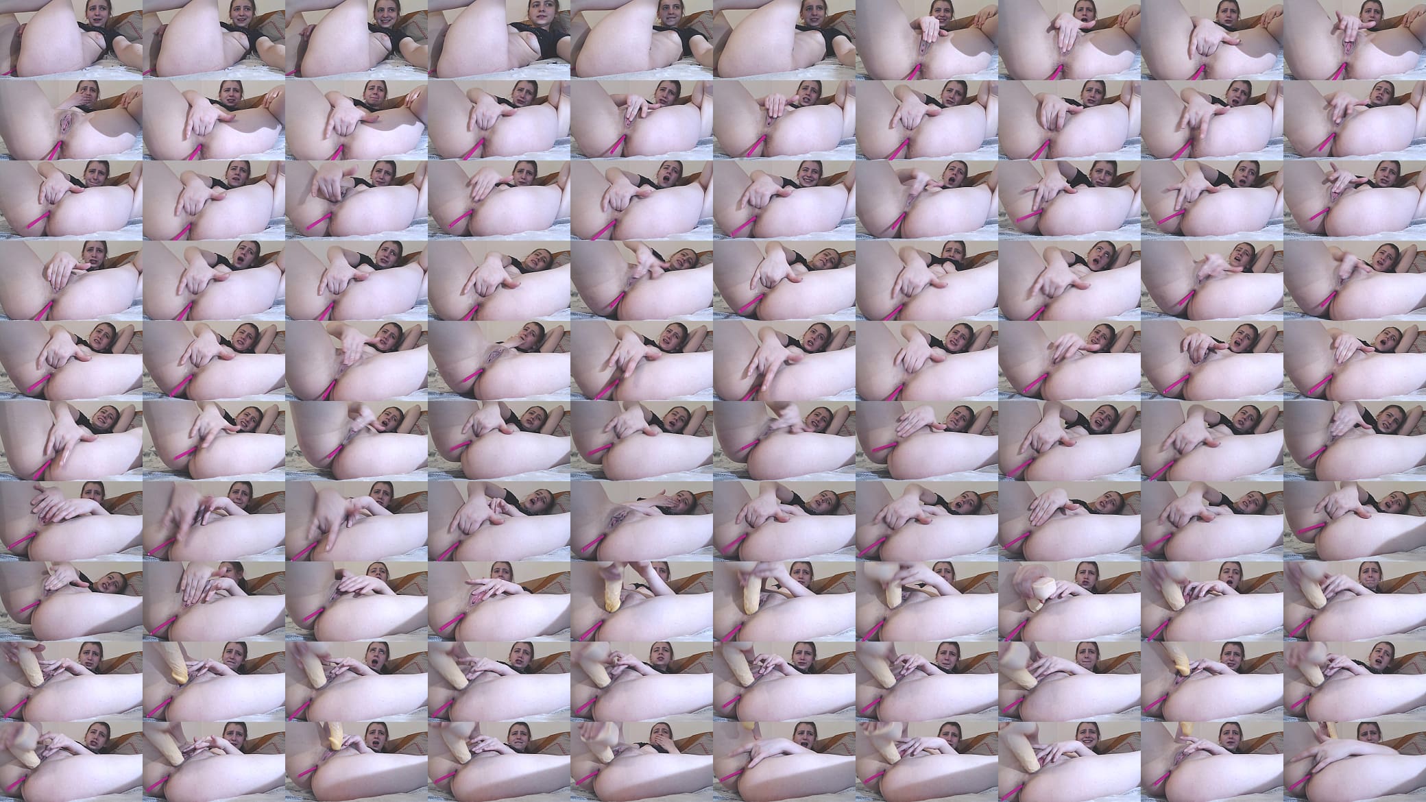 sexy slut fuck holes and wide open pussy gape 预览图