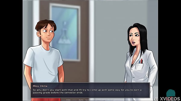 SUMMERTIME SAGA #25 • Meeting hot asian teacher Mrs. Okita