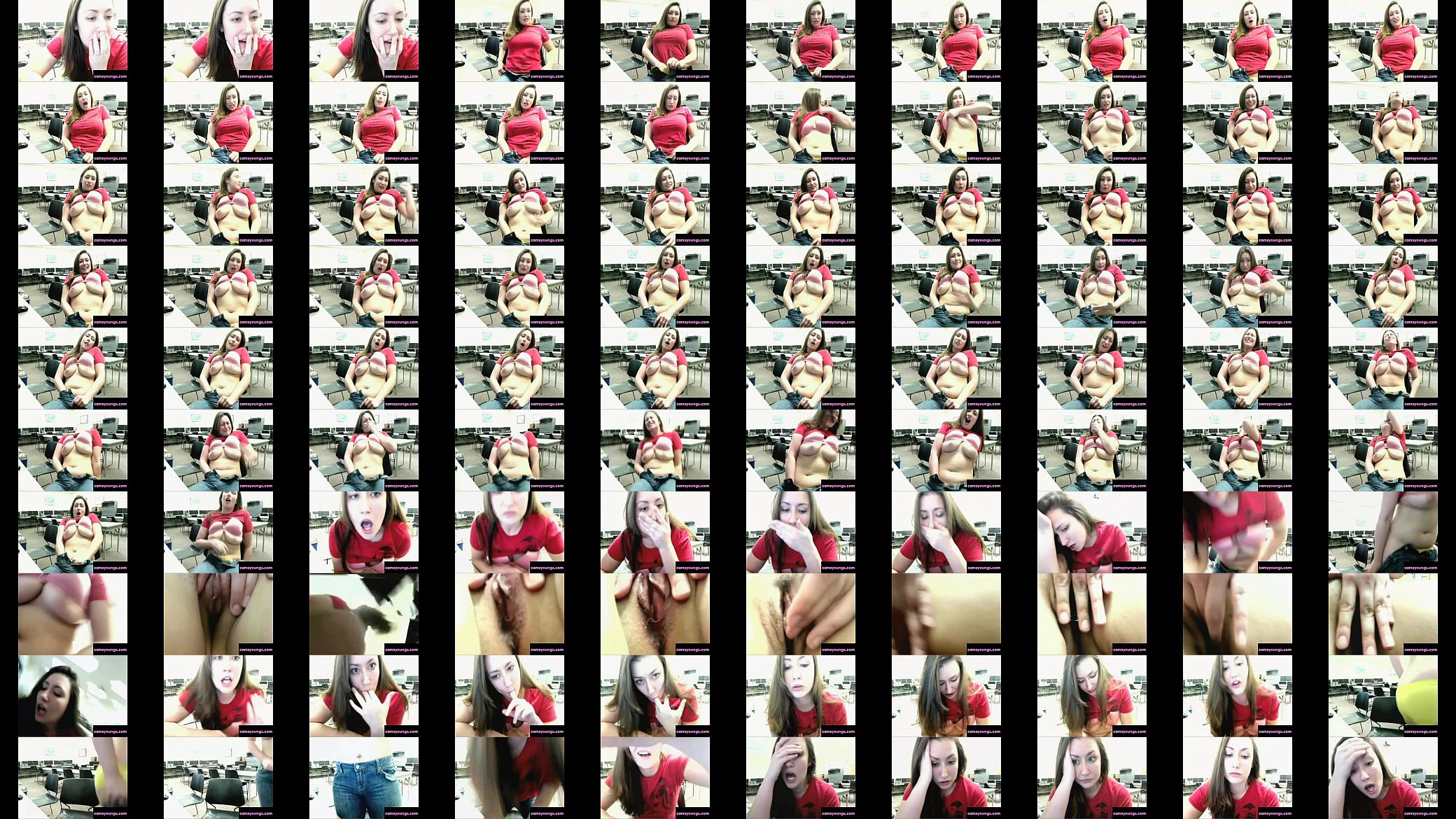 Horny Silly Selfie Teens Video 174 预览图