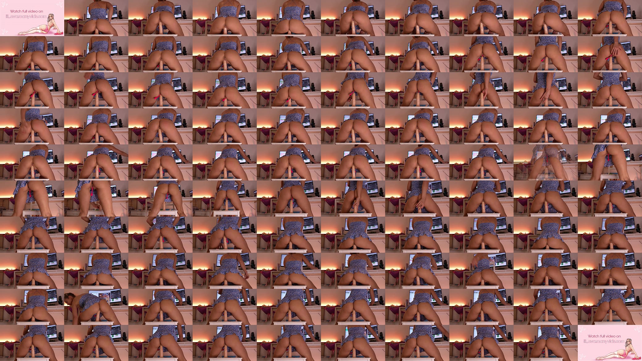Riding my dick during the stream. 预览图