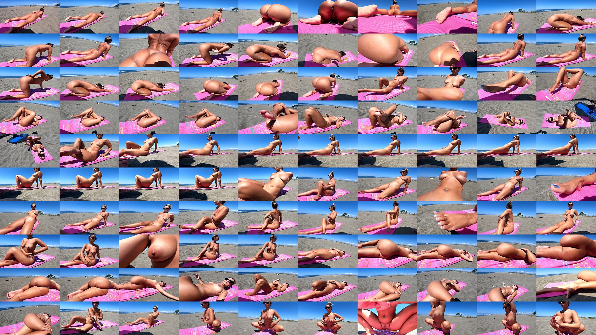 Heatwave Alert: Sexydea&#039;s Steamy Nude Beach Spectacle 预览图
