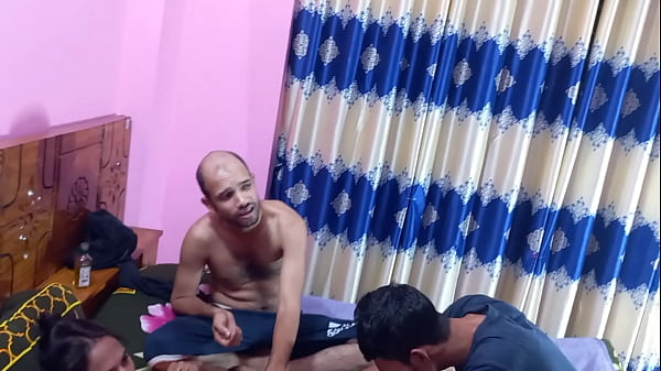 MMF black girl fucks two lucky pool playing big dick guys , Threesome Bengali Fucks .