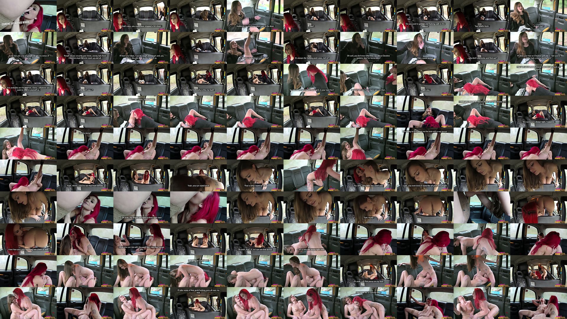 Posh Lesbian gets her Thrills from a Lesbian Taxi Driver - Female Fake Taxi 预览图