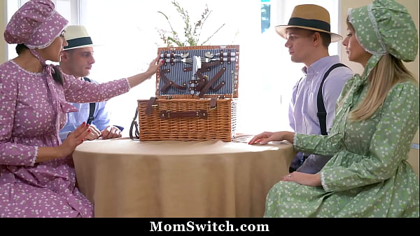 Download Video - Country Milf Pristine Edge and Penny Barber Swap Their Cowboys Stepsons - Momswitch