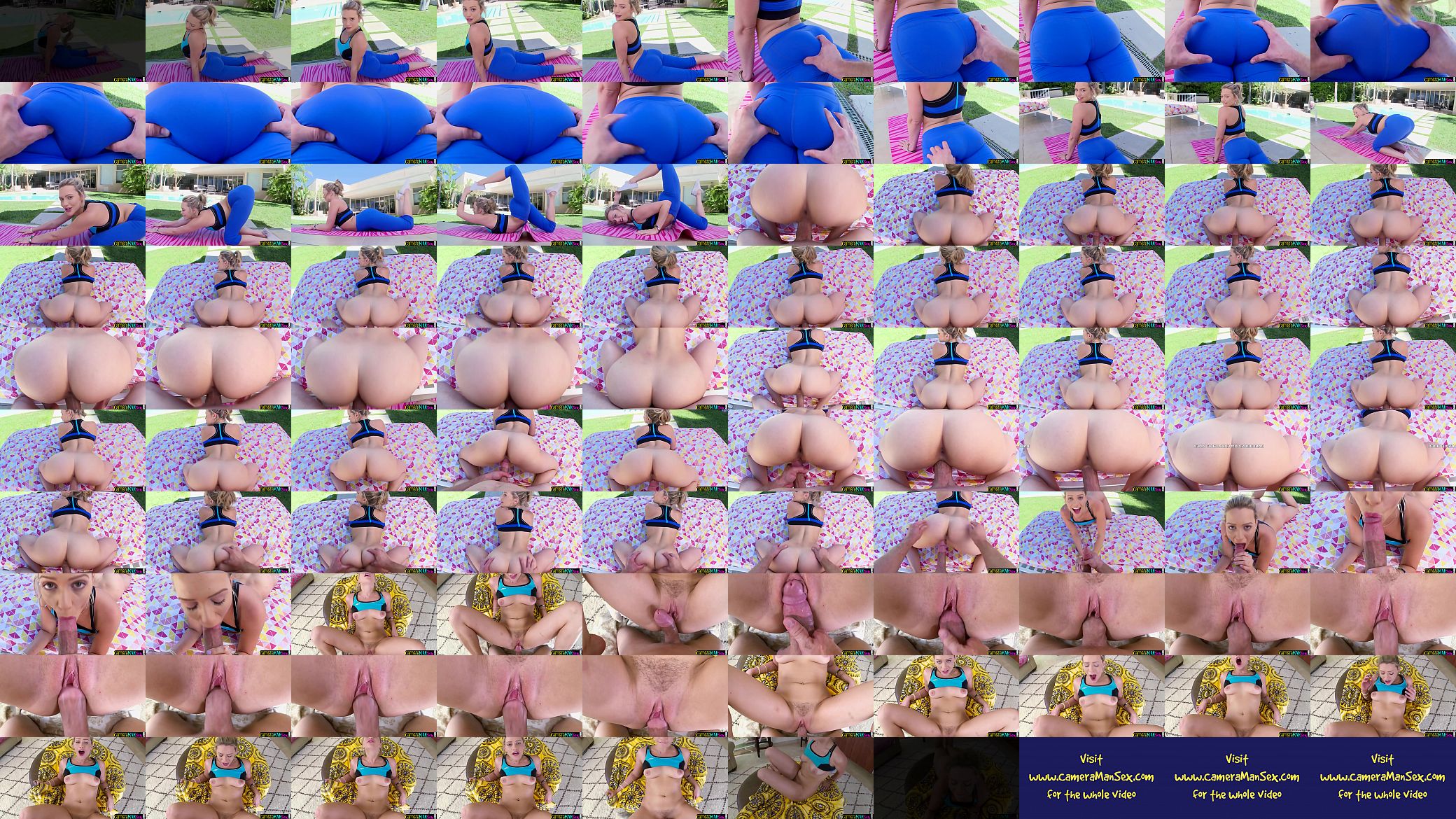 Bootylicious amateur banged after yoga pov 预览图