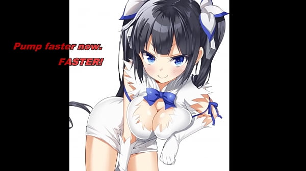 Hestia Anime Edging JOI