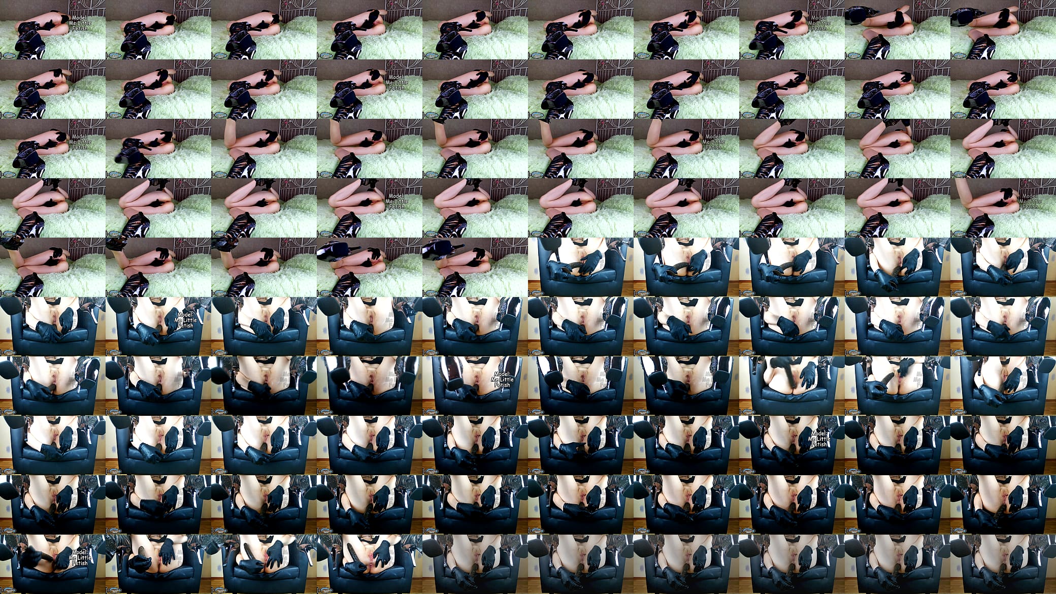 Sitting In A Chair Legs Spread Wide Opens Up A Gorgeous View Of Anal Masturbation Webcam Model 预览图