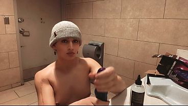 Download Video - Alt Tgirl&sol;Femboy Buys a Dildo and STUFFS THEMSELVES IN THE BATHROOM &lpar;PUBLIC BATHROOM&comma; ALMOST CAUGHT&rpar;