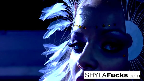 Busty Nikka obeys Shyla Stylez's commands in this erotic girl on girl sex