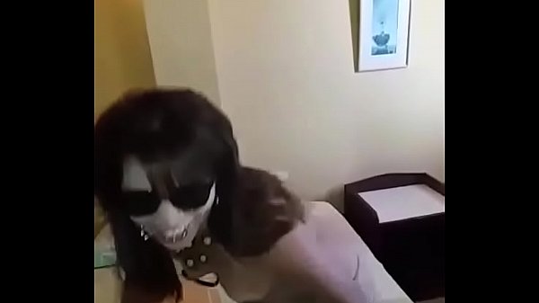 Whore doing striptease