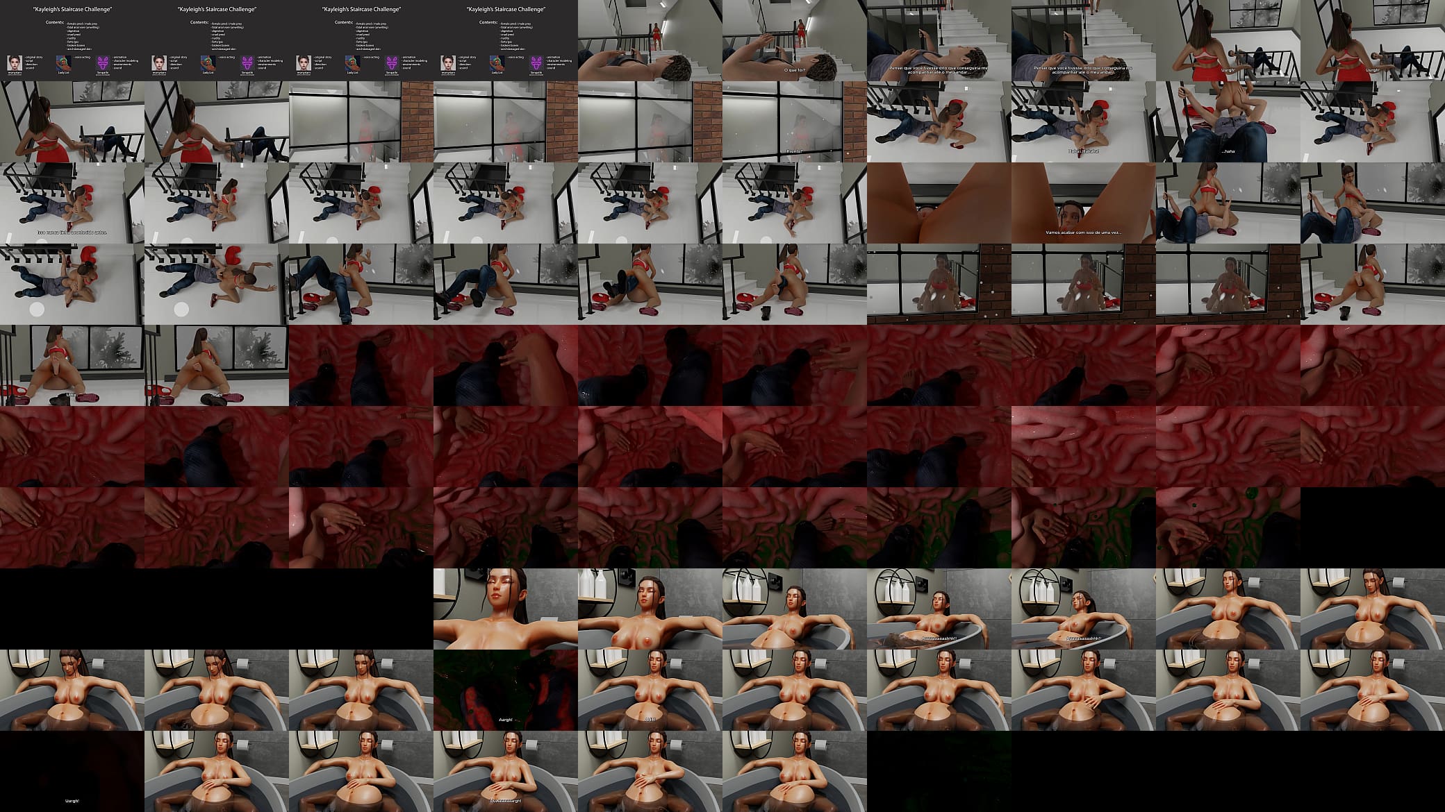 Kayleigh&#039;s Staircase Challenge Legendado -   Simpathi 预览图