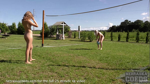 Volleyball Babes Strip Down And Eat Pussy