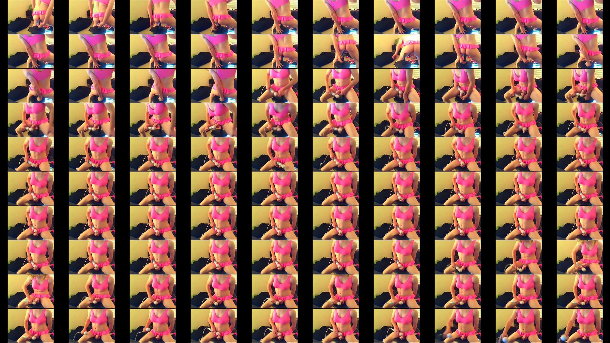 Sissy boi rides BBC makes cummies 预览图