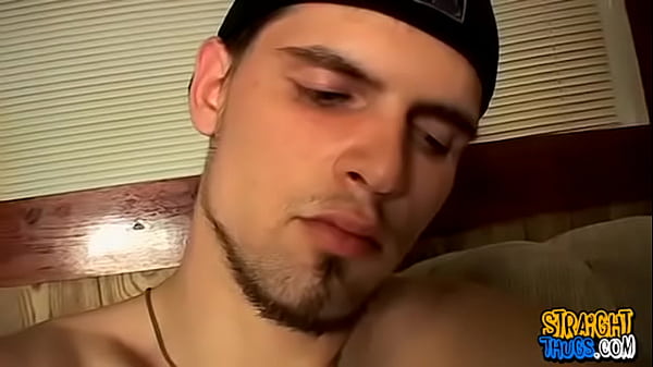 Straight stud shows his big monster cock