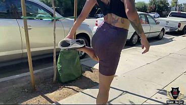 Kelly Starr, DP, Black, big ass, big tits, interracial, blowjob, ebony blowjob, ass, butt, booty, sloppy head, deepthroat,