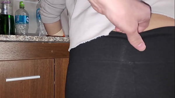 Download Video - Painful anal to my stepmother&comma; she shows me her big ass in the kitchen&comma; she wears leggings&comma; she masturbates her vagina massaging my fat dick