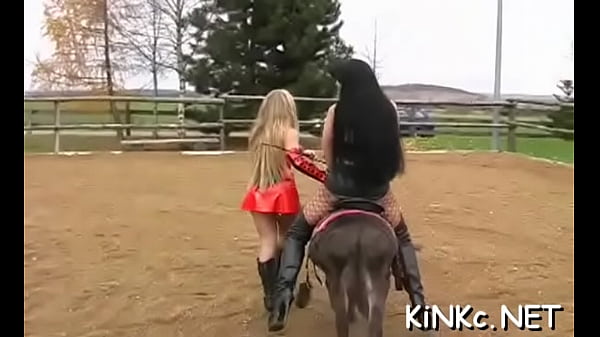 Playgirl c. and kicks slave