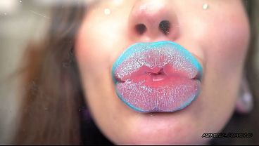 Angelic Frosted Pillow Lips and Melting Icy Kiss