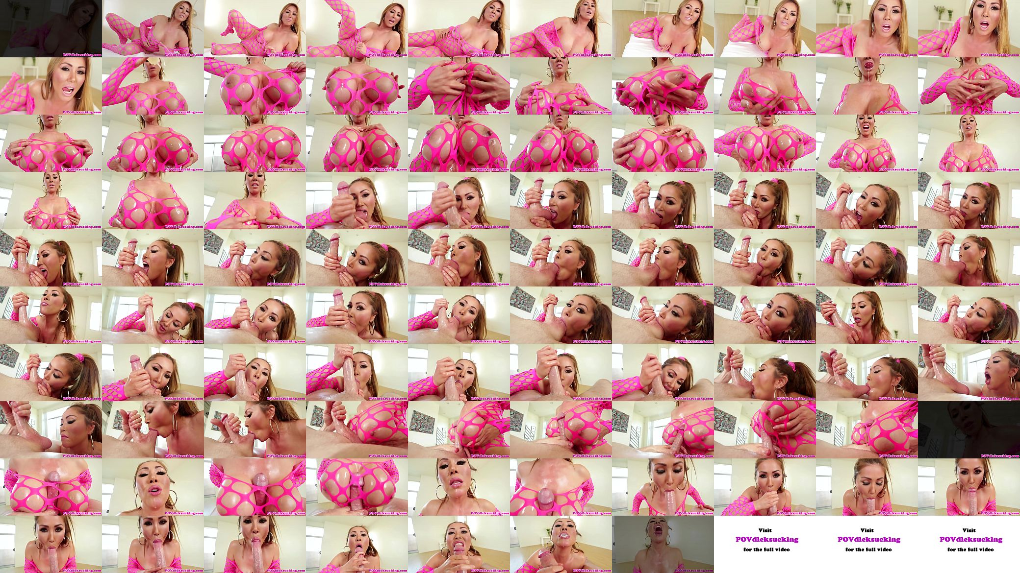 Bigtits beauty gags on big cock in pov 预览图