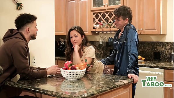 Download Video - Threesome With The Newest Addition To The Family- Latina Step Sis